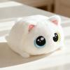 Cartoon Black Cat Plush Toys Round Cat Stuffed Animal Kawaii Cat Pillow  For Kids