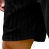 Men's Casual Shorts - Elastic Waist Drawstring Vintage Embroidered Corduroy Stylish Casual Shorts