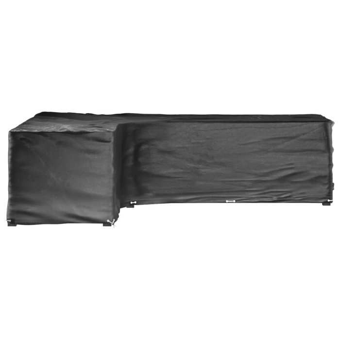 VidaXL L-shaped Patio Furniture Cover 18 Eyelets 220x285x80cm 319323