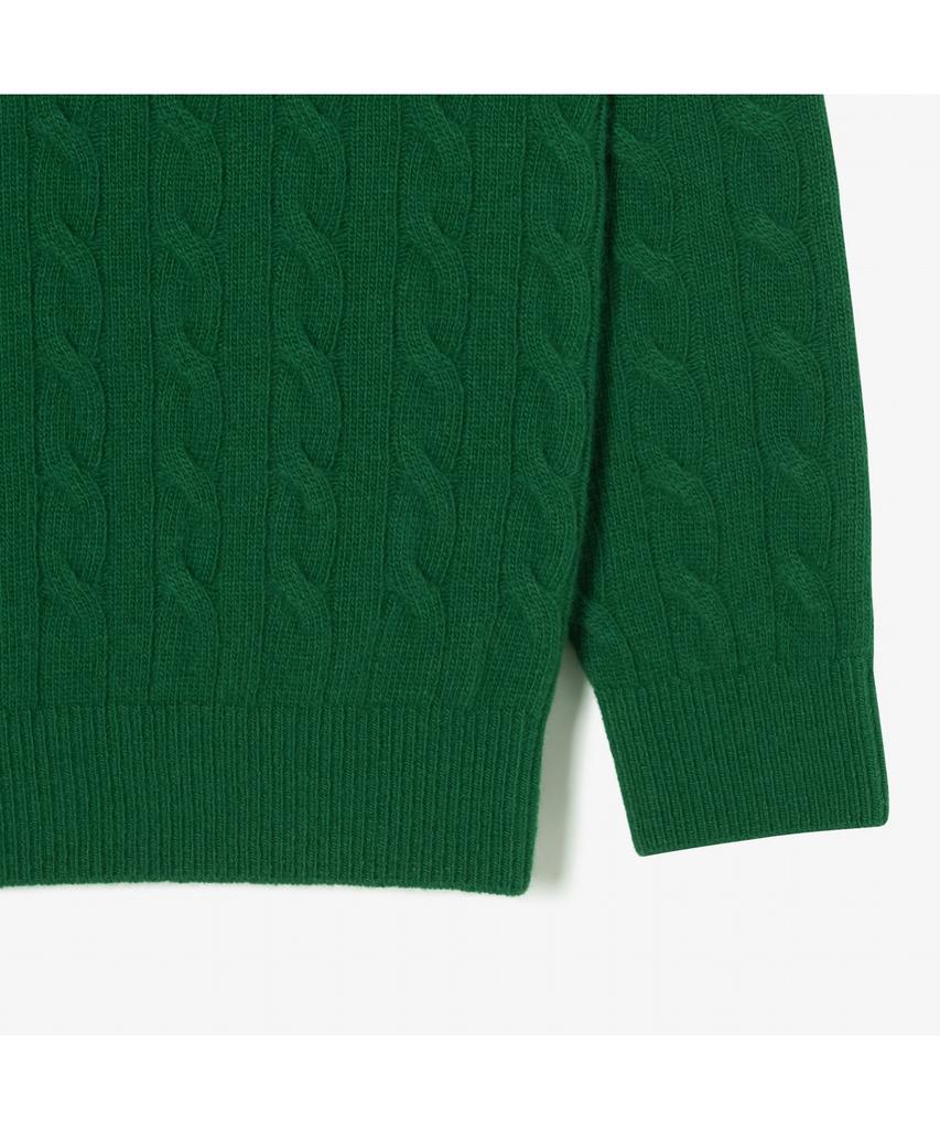 LACOSTE Men'S Cable Crew Neck Pullover Ah816E-55N 132