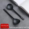 Eco-Friendly 14cm Black Dessert Spoons