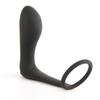Ansel Anal Plug with Vibration and USB Silicone Ring
