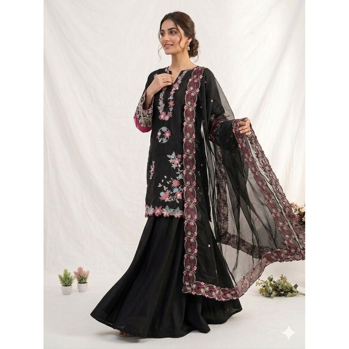 Party Wedding Wear Pakisatni Palazzo Suit Indian Bollywood Ethnic Salwar Kameez