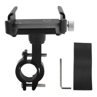 Cycling Phone Holder 360 Degree Rotating Aluminum Alloy Shockproof Handlebar Phone Clamp for