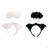 Angel Headband Hair Band Cute Headdress Devil Cosplay Headwear Feather for Photo Props