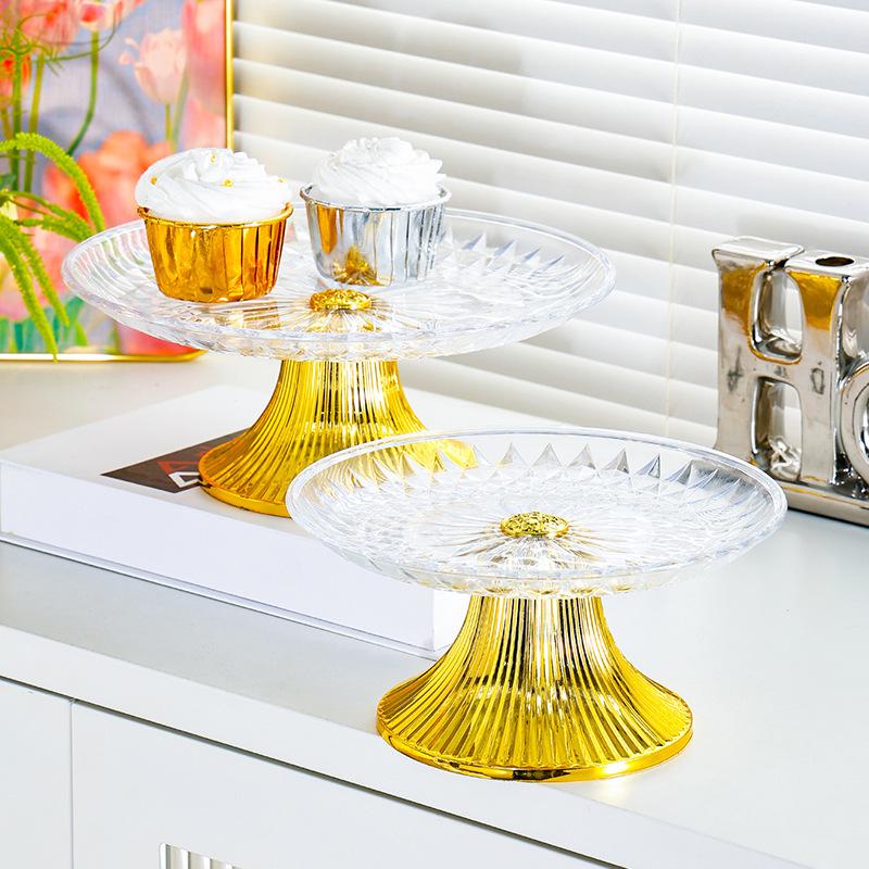 Elegant Snack Plate for Coffee Table: Ideal for Fruit, Desserts, Afternoon Tea, and Candy.