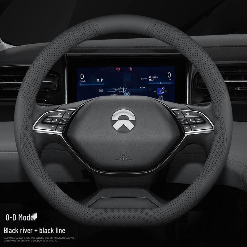 All-Season Genuine Leather Steering Wheel Cover for NIO ES6/EC6/ES8/ET7