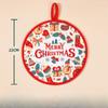 Christmas Hanging Hand Towels Kitchen Hand Towels Holiday Gifts Pendants Accessories Creative Coasters Household Handkerchiefs