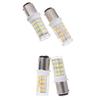 1 Stück Glühbirne BA15D Energiespar-Maiskolbenlampen Kristalllampe LED-Lichter Lichter für Nähmaschine 220V Hohe Helligkeit 310-340LM