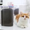 Hunde- und Katzenfuttereimer, Kunststoff-Vorratsbehälter mit Messbecher, feuchtigkeitsbeständiger, versiegelter Behälter, Heimtierbedarf, Zubehör