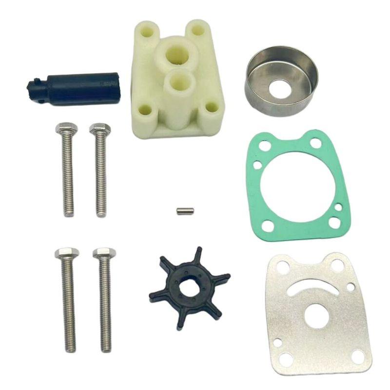 6E0-W0078-02 Water Pump Repair Kit For Yamaha 2-Stroke 4 5 HP 4-Stroke 4 6 HP Outboard 6E0-W0078 68D-W0078-00 6E0-44352-00