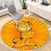 1PC Garfield Office Round Rug, Non-slip, Soft and Durable Office Rug for Interior Decoration, Perfect for Office yy250915084