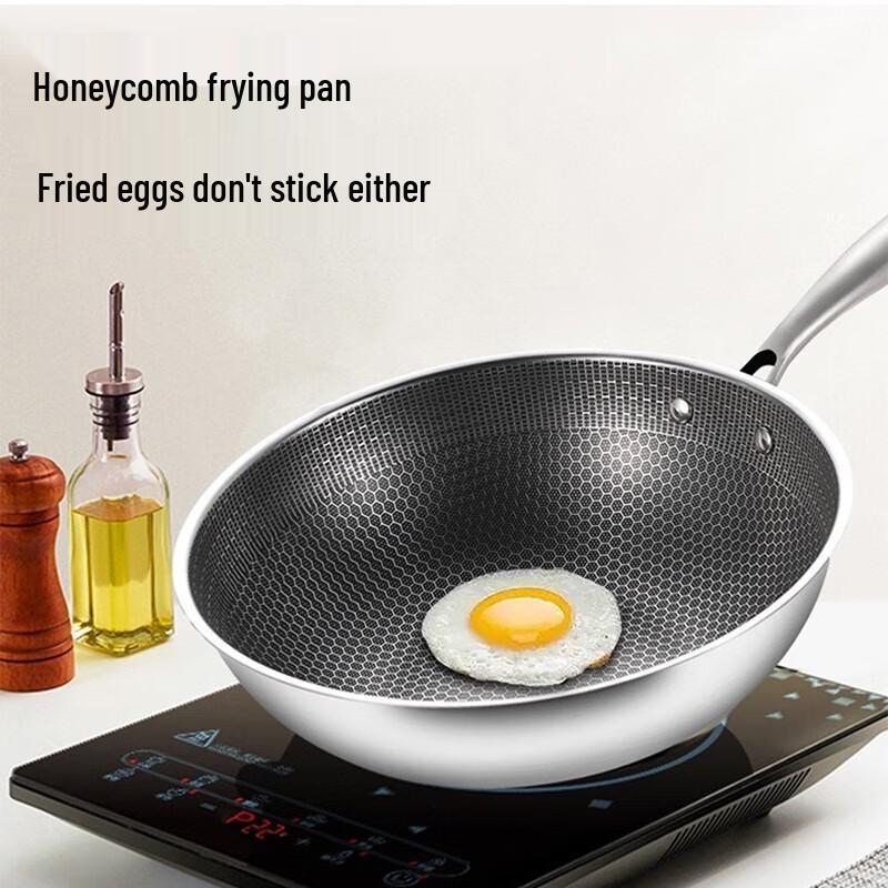 Sigore 316L Stainless Steel Stir-Fry Wok