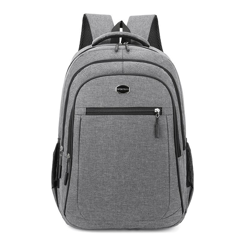 

Large Capacity Backpack, Men s And Women s Student Computer BagMulti Pocket Waterproof And Wear-resistant Commuting Backpack One Size чорний