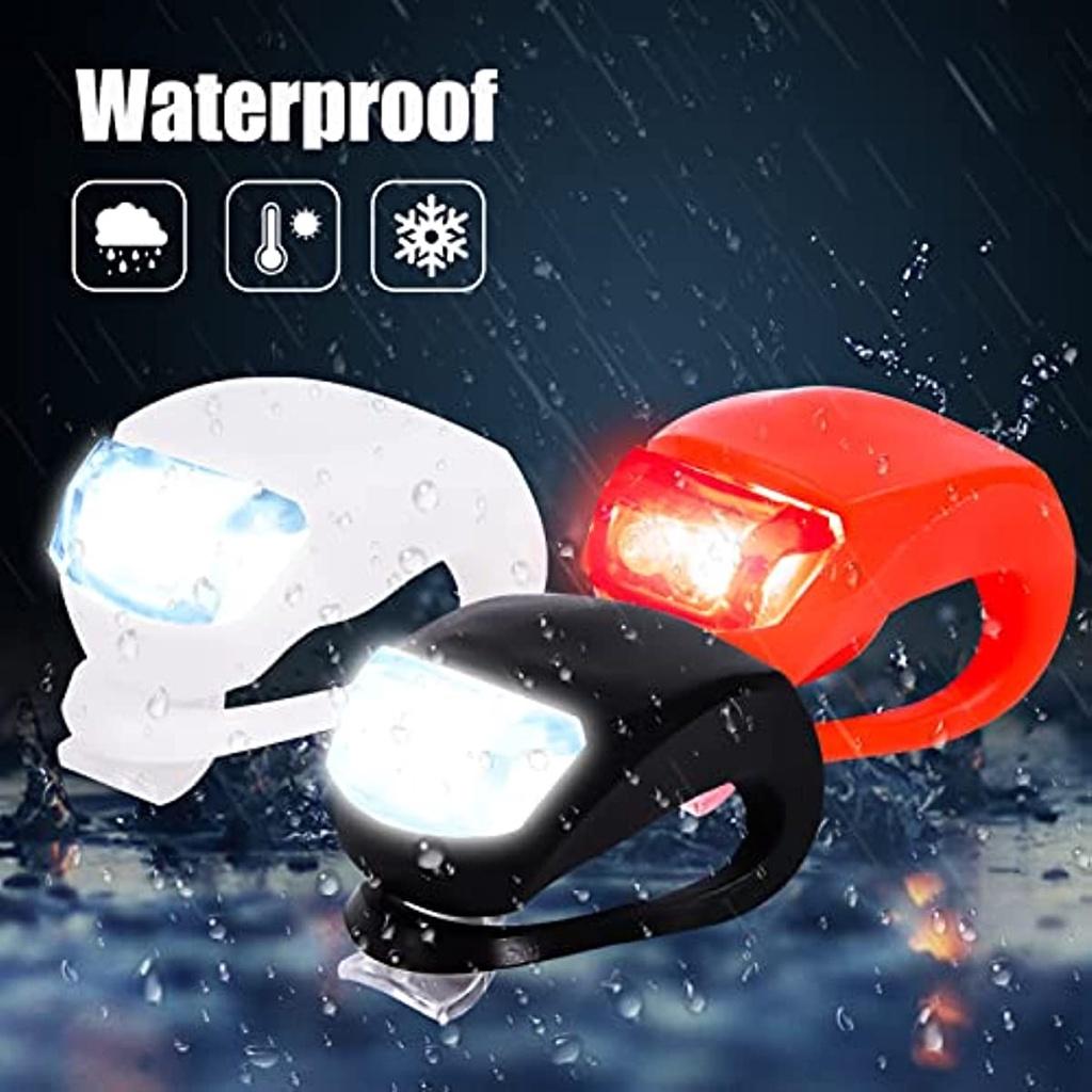 Kinderwagen Licht 6 Stck Silikon Kinderwagen Lichter LED Blinklicht  Schultasche Sicherheitslicht Lauflicht Haustier Licht fr Jogger Kinder  Rucksack ...