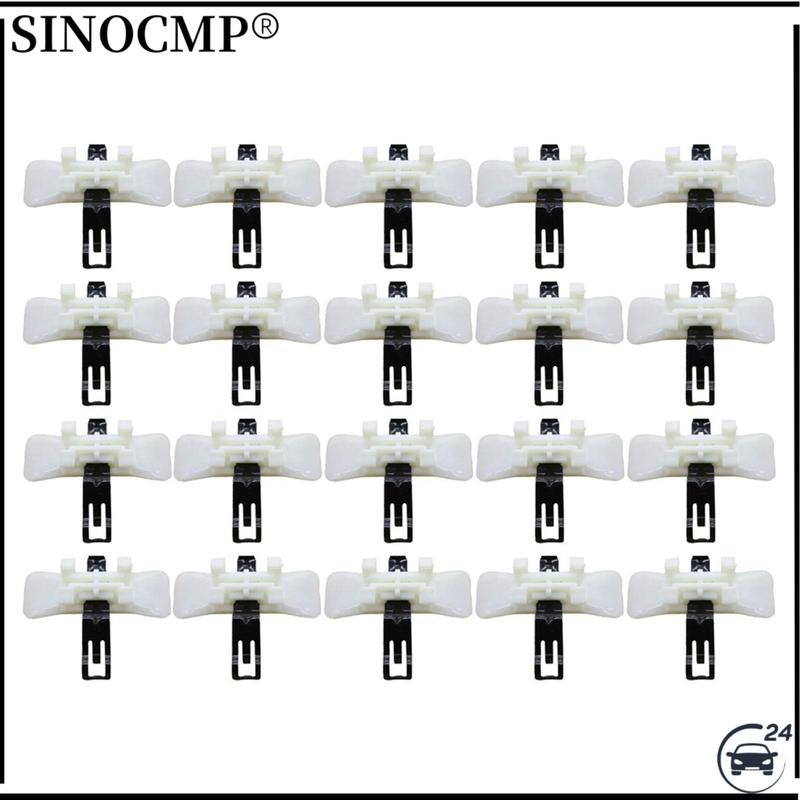 

20Pcs Retaining Clip Side Molding Door Fenders A1249889478 1249889478 For Benz Mercedes W124 E-Class Interior Auto Fastener Clip