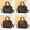 2023 New Style Women's Handbag Large Capacity Shoulder Bag Fashion Street Trend Pu Material Mom Bag