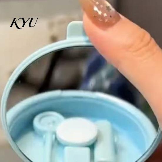 Denture Storage Holder Retainer Case with Mirror, Removal Tool, Cleaning Brush, Leak-Proof Aligner Box Bath Holder, Dental Container for Orthodontic