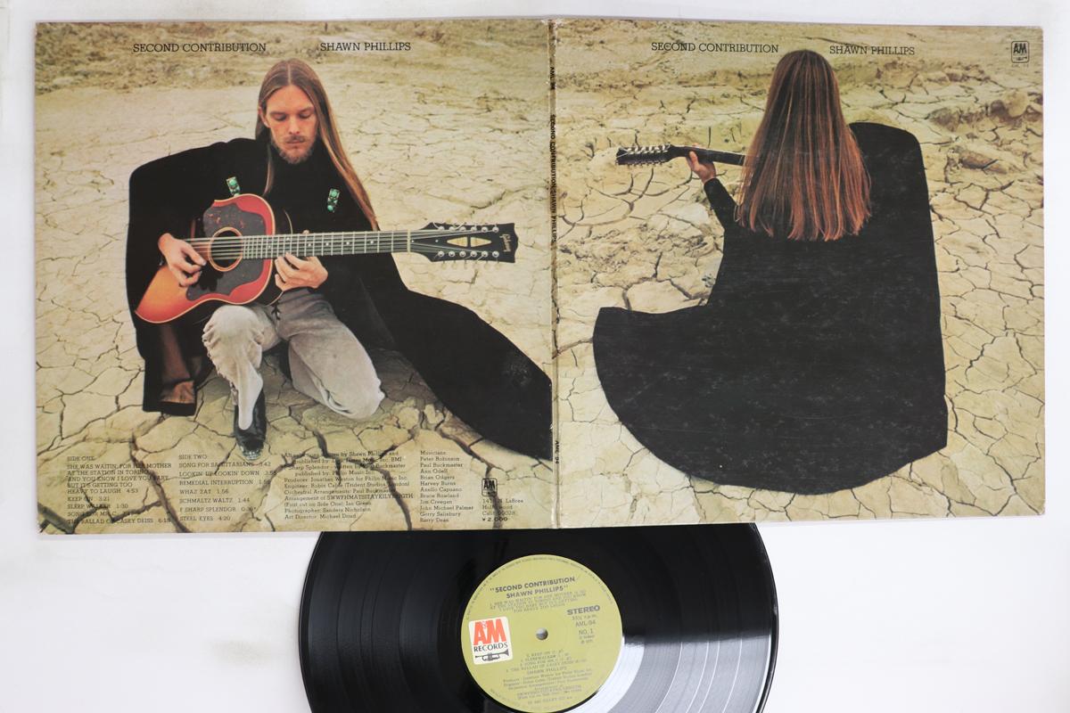 

LP Record SHAWN PHILLIPS - Second Contribution AML94 A&M 1970 Japan Rock Used