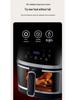 Touch Screen Air Fryer: Large Capacity, Oil-Free, Multi-Function