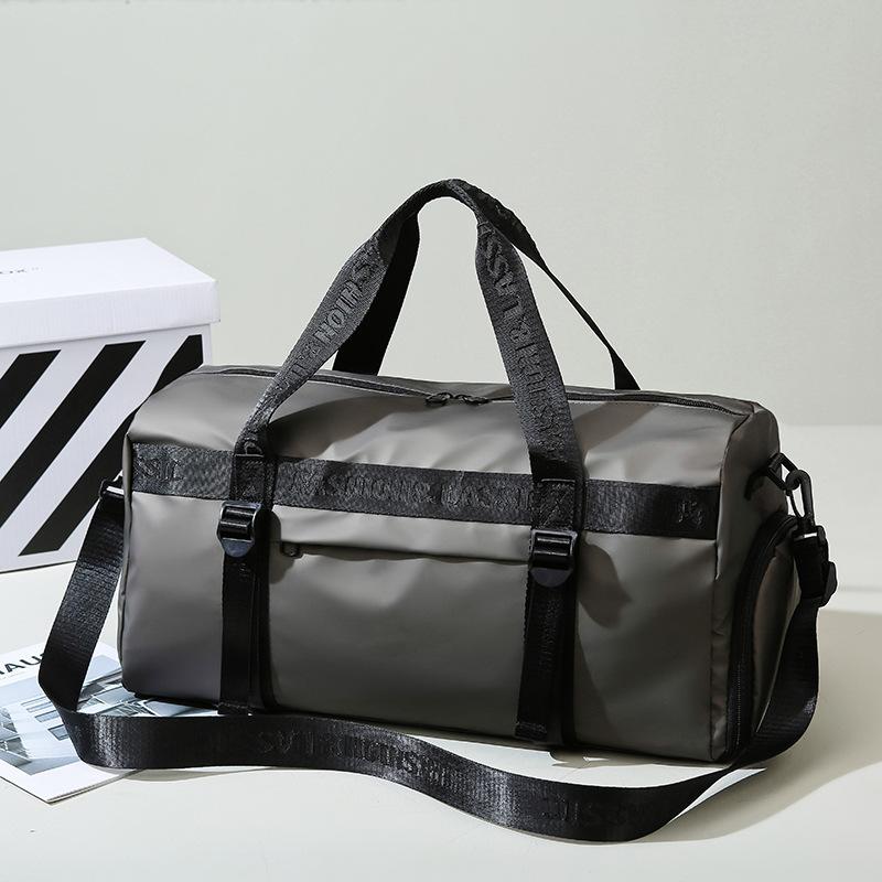 Fitness bag Men's wet and dry separation training Sports bag Luggage bag Short trip bag Women's large-capacity yoga bag