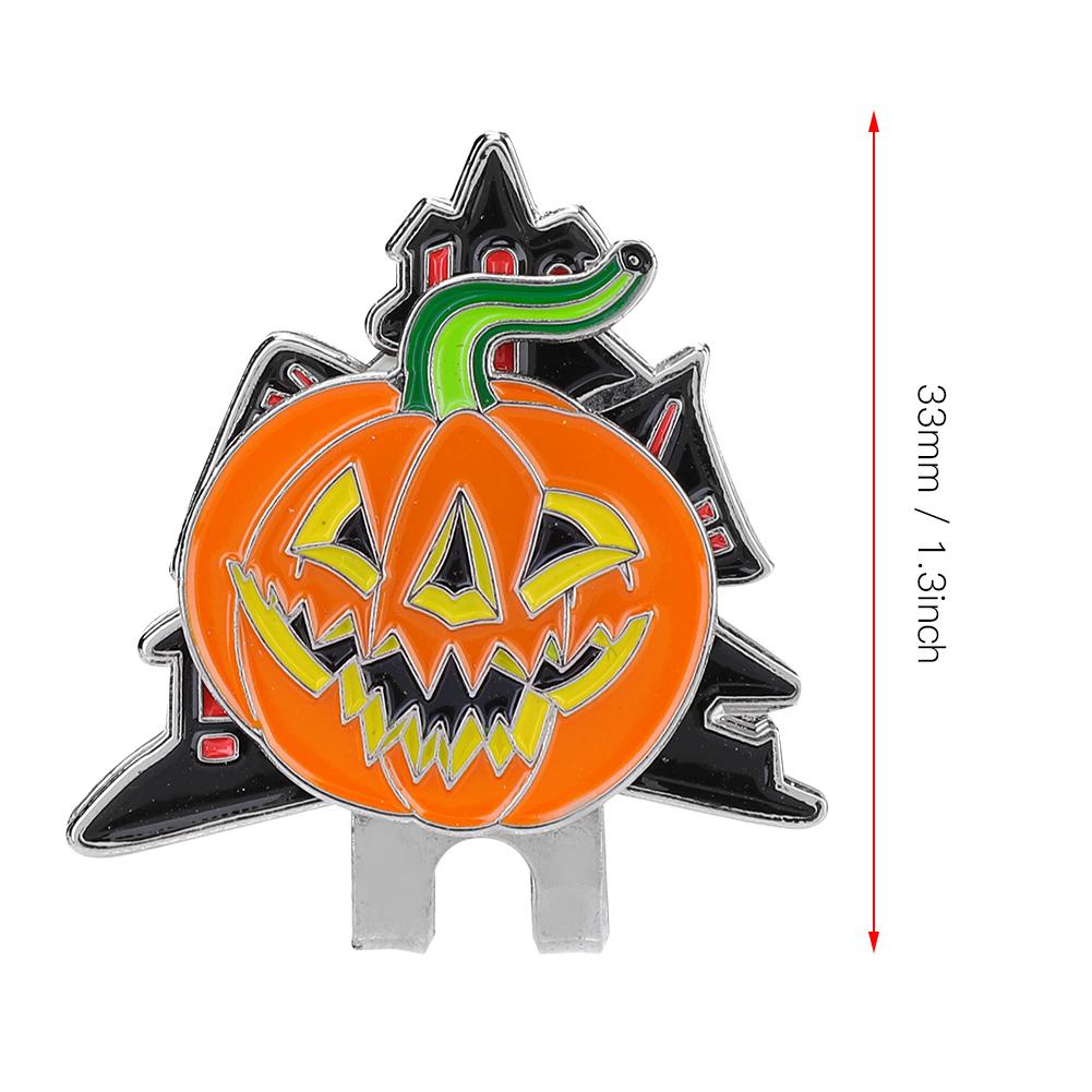 Festival Stainless Steel Hat Clip with Magnetic Marker Accessory Halloween
