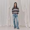 LAP Washed Slit Cut Wide Pants Ar3Dp861