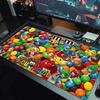 M&M's Custom Name Large Size Mouse Pad Large Gaming Table Cushion Non-slip Laptop Tablet Big Mousepad XXL Mat Mini PC Playmat With Lock edge