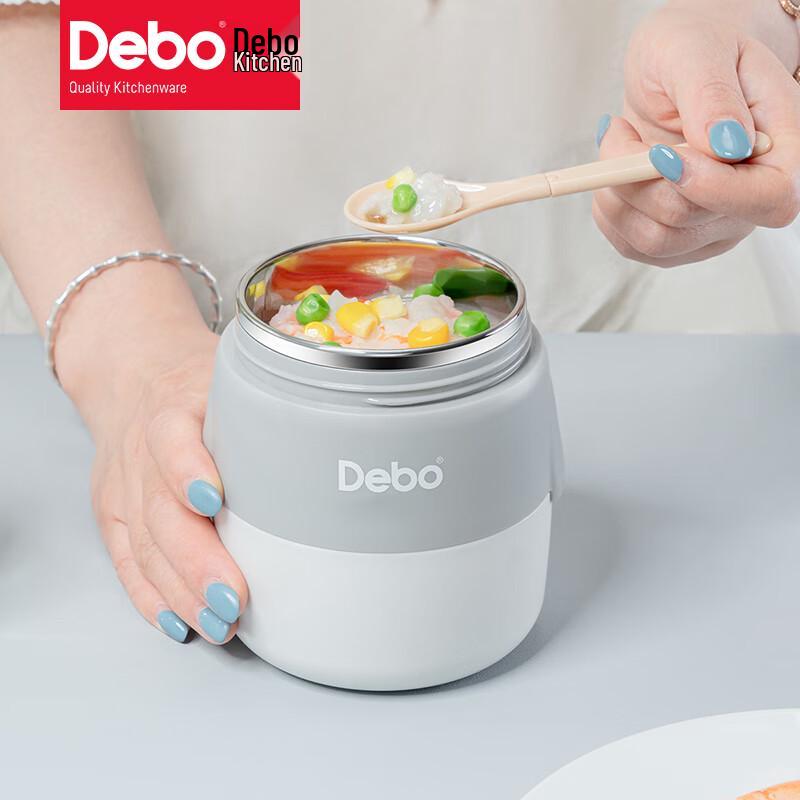DEBAO LOVEY DEP-DS379 Portable 304 Stainless Steel Soup/Breakfast Cup