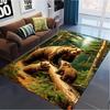 Bear Carpet Rug for Living Room Bedroom Home Sofa Decoration,Kids Play Non-slip Floor Mat