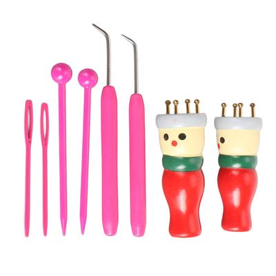 Spool Knitting Doll Multipurpose DIY Hand Crafted Fun Innovative Knitting Loom Toy for Kids