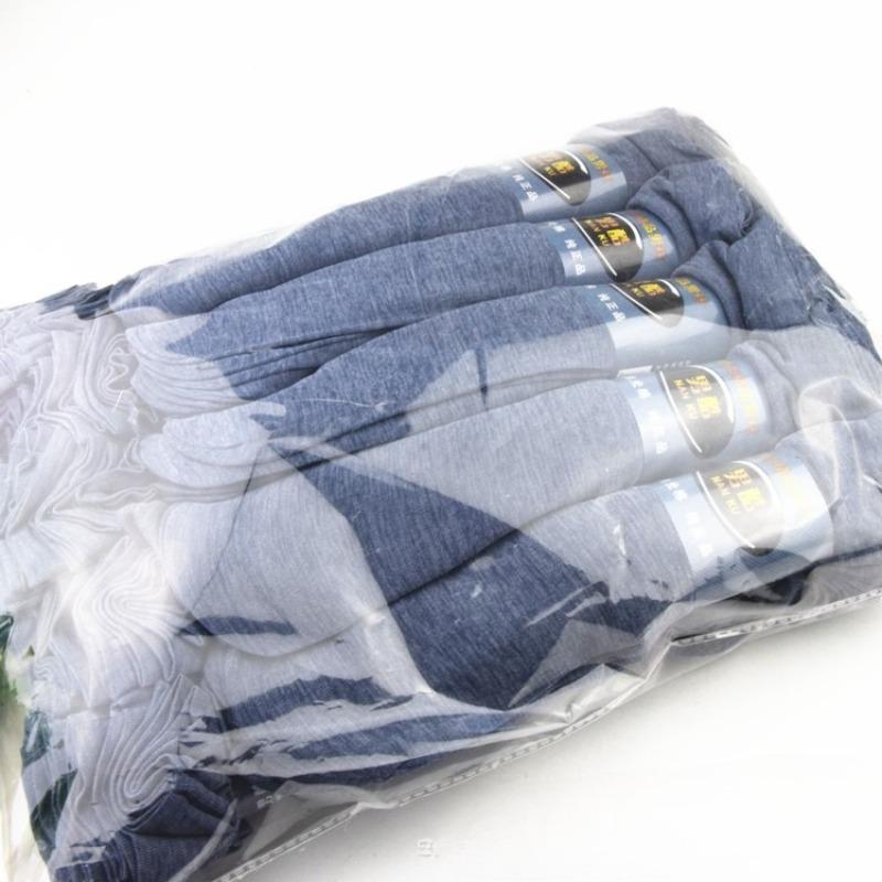 10 Pairs of Summer Light-weight Silk-cotton Mid-length Stockings - Pairs of Stockings That Are Cool and Breathable, Mid-length Men's Stockings