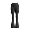 Women High Waisted Flaring Leggings Tummy Control Hip Lifting Yoga Pants Stretch No Front Seam Bell Bottoms Workout Trousers