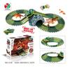 Children's DIY Electric Racing Car & LED Train Educational Toy Set