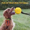 Dog Toy Balls On a Rope for Small Medium Large Dogs Chewers Durable Interactive Bite Ball EVA Foam Ball Floats