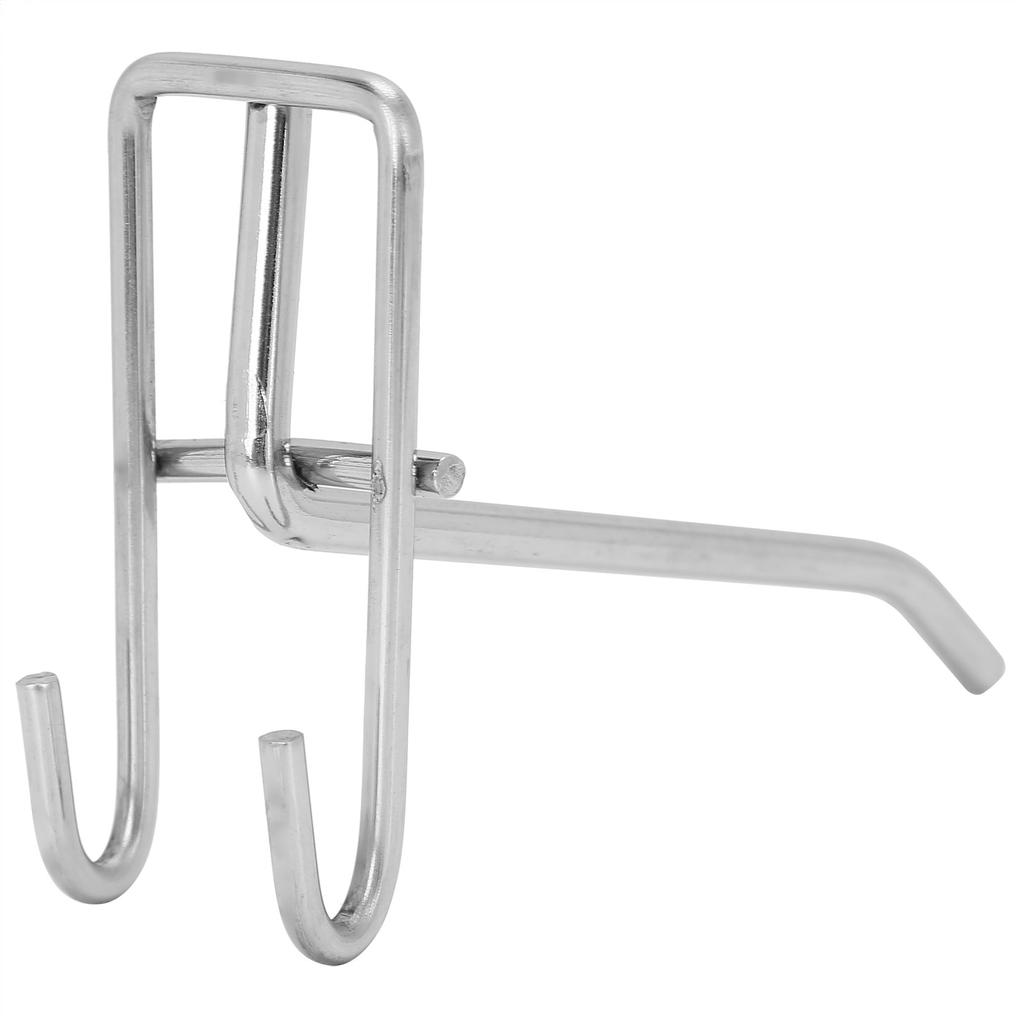 30pcs Supermarket Hook Iron Grid Shelf Hook Jewelry Display Shelf Hook 3.5mm Thickness