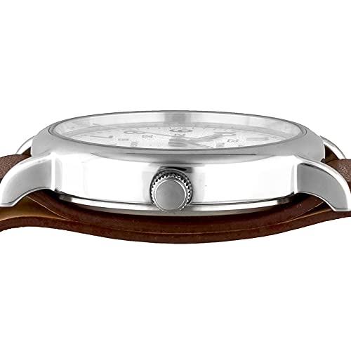 TIMEX Weekender Men's Quartz Watch T2P495 Brass Calfskin Leather