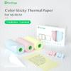 HD Mini Thermal Paper 56mm Width Labels  Sticker Colors Transparent Photo Papers For PeriPage Paperang Cute Portable Printer