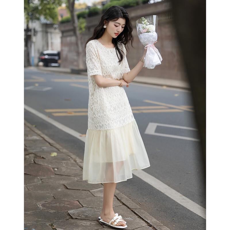 Demana Stickerei-Puppe Kleid Süßer Stil