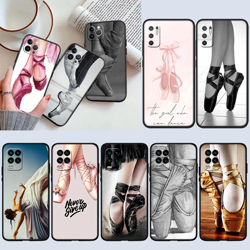 IK11 Scarpe da Punta da Balletto Ballerina Nuova Custodia per Telefono Guscio di Lusso per iPhone SE X XS XR 16E 17 11 Pro Max 8 7 6 6s Plus Air