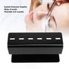 13*7.8cm Acrylic Tweezers Holder Stainless Steel Tweezers Display Stand  Beauty Makeup Use