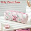 Girls Leather Pencil Case With Large Capacity For School And Travel Storage