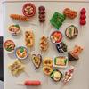 3D Creative Food Snack Message Fridge Magnet Sticker Set