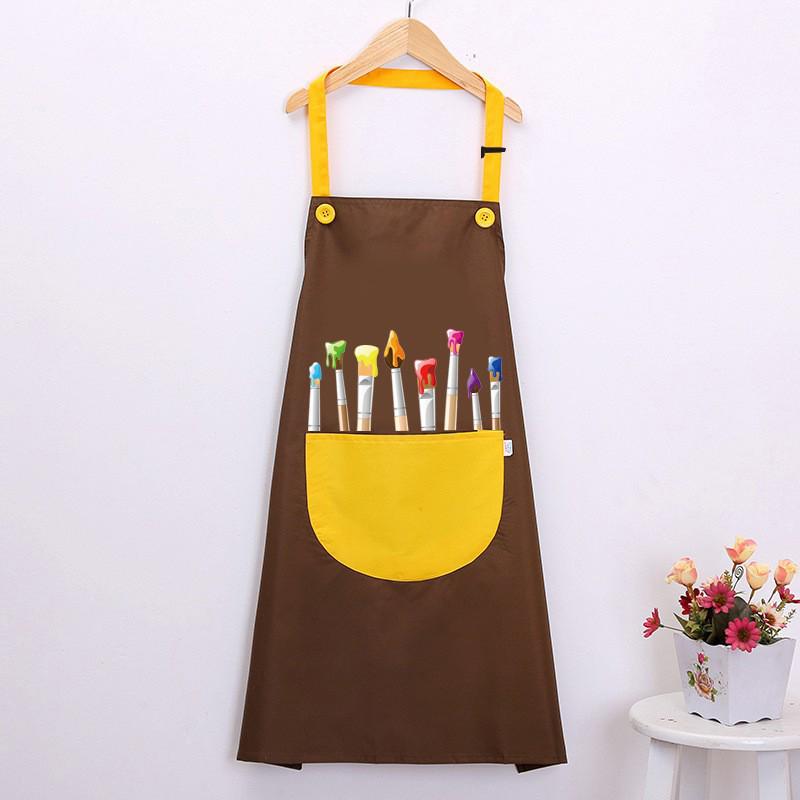 Waterproof Kids' Art Smock Apron for Boys - Kindergarten to Art Students