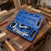 Flaring Tool Kit Multifunctional Metal Accurate Brake Line Flaring Tool Kit for Pipeline Installation and Maintenance