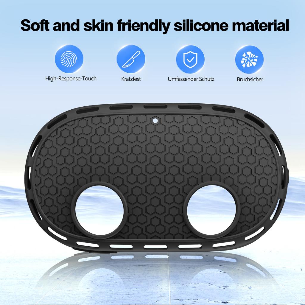 Meta Quest3s Seven-piece Silicone Set Handle Set Host Set Blackout Mask VR Accessories