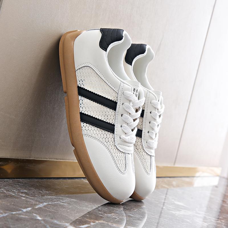 CRLAYDK Classic Women's Sneakers Casual Low Top Skateboard Walking Mesh Trainer Shoes Ladies Sports Running Lace Up Tennis