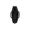 Coach ETHAN 38 Classic Logo Zipper Closure, Artificial Leather, Portable Shoulder Crossbody Briefcase, Large Size, Men's Black