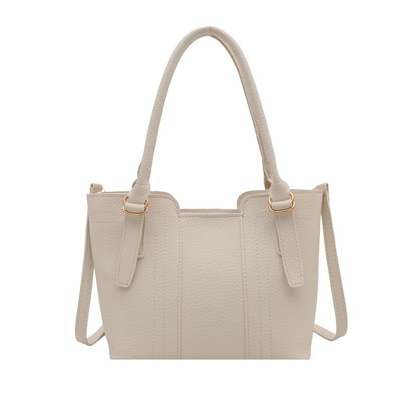 Korean Version of the Senior Texture Ladies Commuter Handbag - Soft Durable Crossbody Bag Casual Fashion Chic Senior Sense of High Value Bag