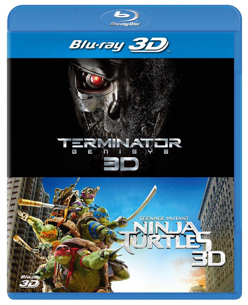 Genisys Teenage Mutant Ninja Turtles 3D Best Value Set Time Special Terminator & Blu-ray (Limited Price)